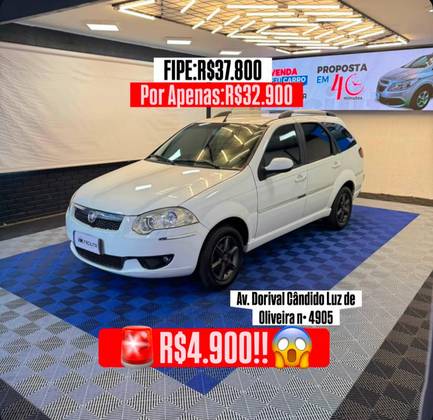 FIAT PALIO 1.4 MPI ATTRACTIVE 8V FLEX 4P MANUAL FIAT PALIO 1.4 MPI ATTRACTIVE 8V FLEX 4P MANUAL
